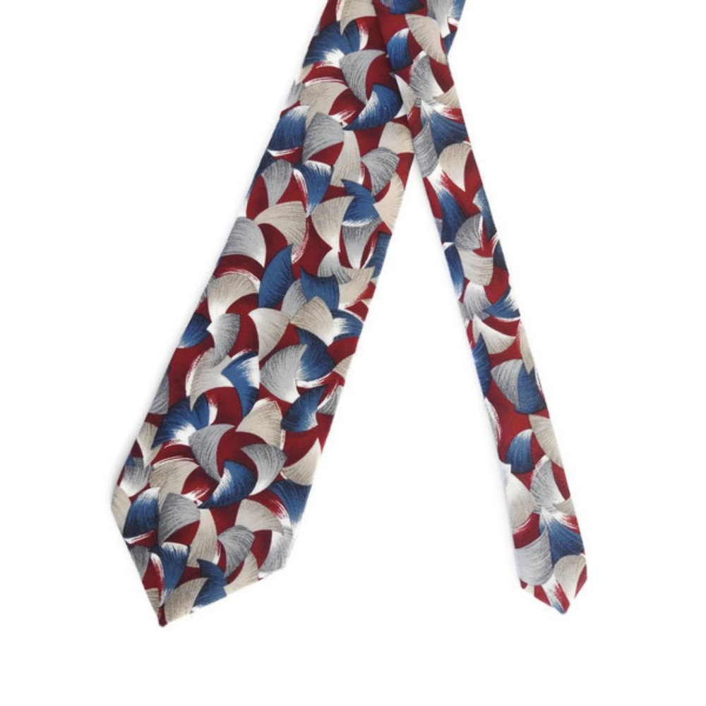 Vintage Silk Pierre Cardin Necktie Abstract